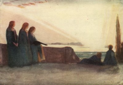 Ora svanisce il paesaggio scintillante nella notte, E tutta l